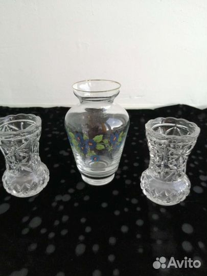 Ваза для фруктов богемия