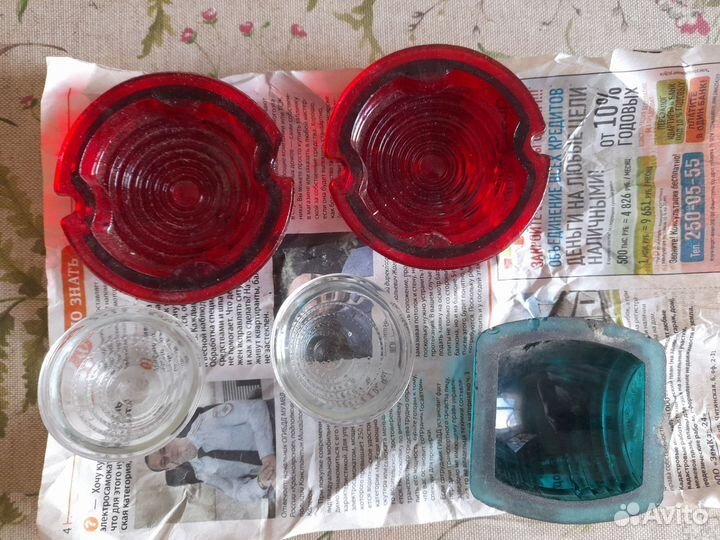 Плафоны машинные СССР