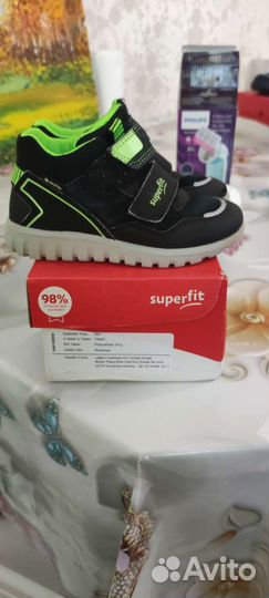 Кроссовки непромокаемые для мальчика Superfit,27