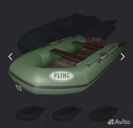 Надувная лодка flinc FT290L