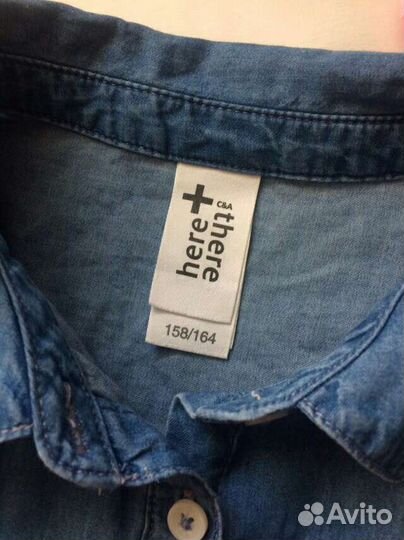 Джинсовая рубашка