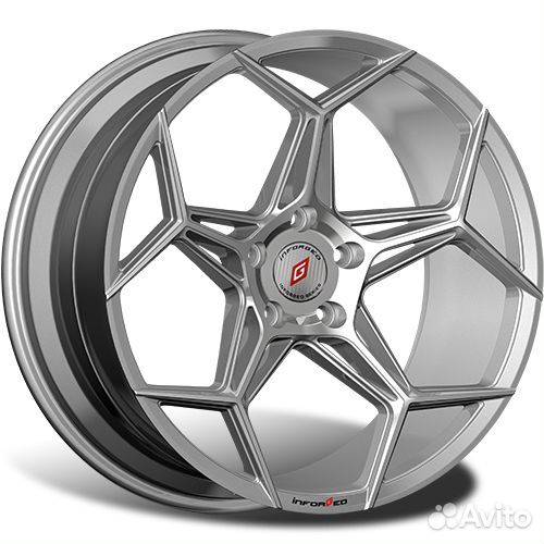 R19 5x112 9,5J ET42 D66,6 Inforged IFG40 Silver сф