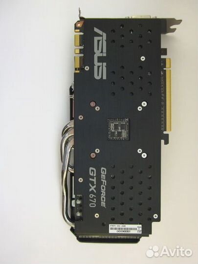 Видеокарта Asus DirectCu II GTX 670 2 Gb