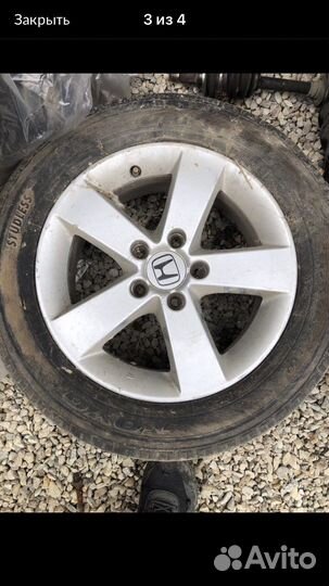 Литые диски r16 на honda civic