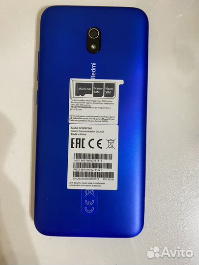 Смартфон xiaomi redmi 8 А