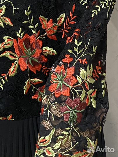 Вечернее платье 46 размера черное