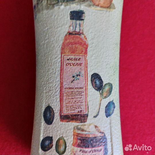 Бутылка декоративная декупаж