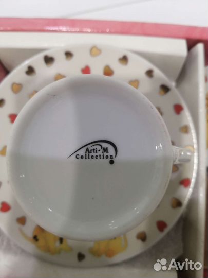 Кофейная пара фарфор