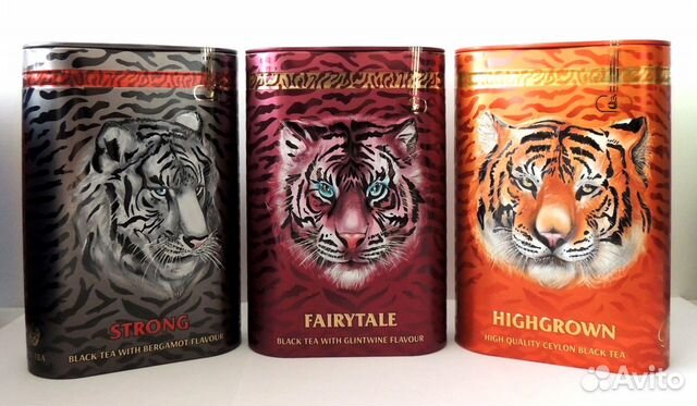 Чай Bonton Символ 2022 года Тигр. Подарочный набор