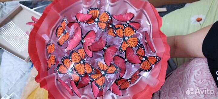 Букет из бабочек