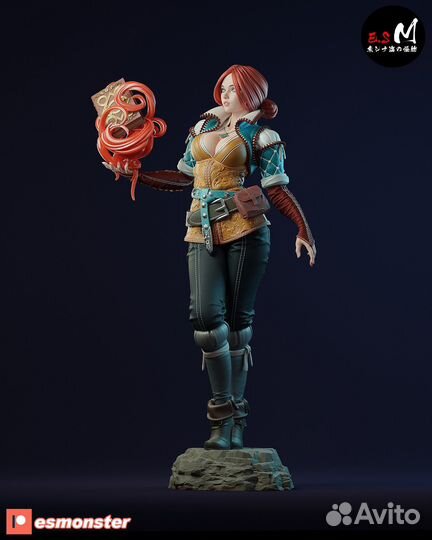 Фигурка из The Witcher, Трисс Меригольд + nsfw18+