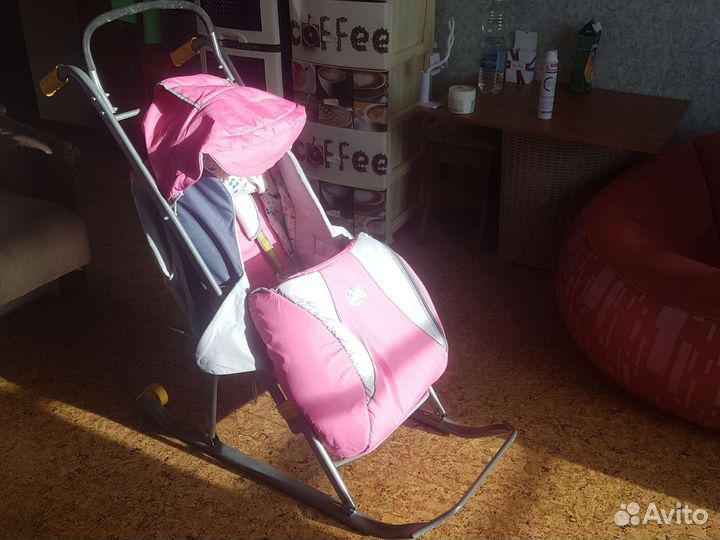 Коляска санки