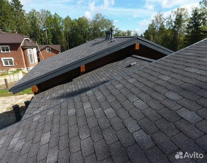 Гибкая черепица для частных и коммерческих зданий