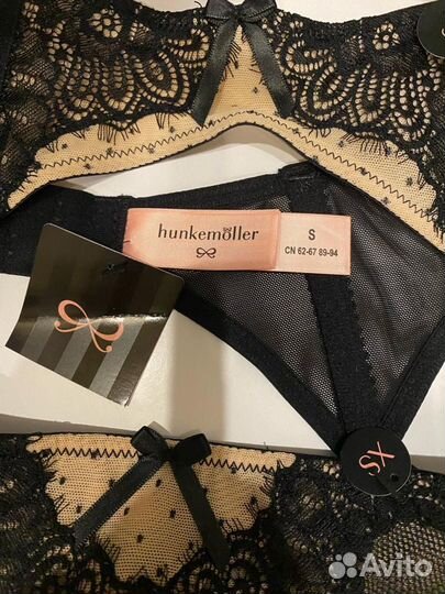 Трусы и пояс для чулок Hunkemoller