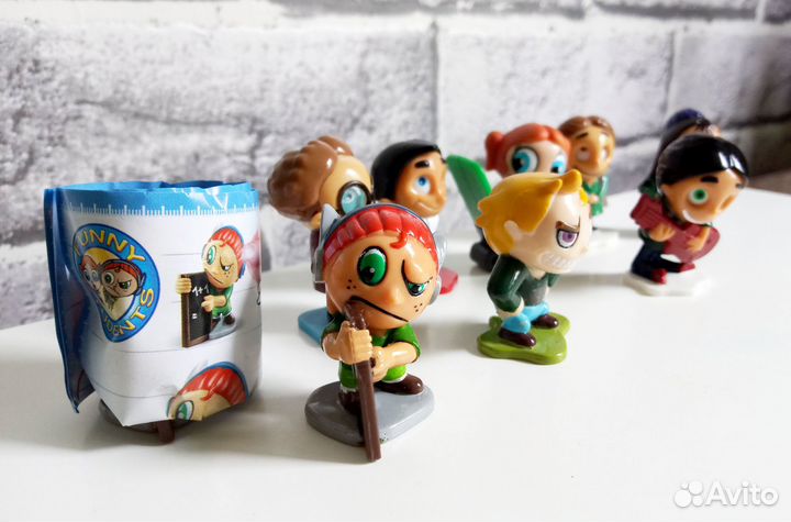 Веселые человечки из разных серий киндер сюрприза