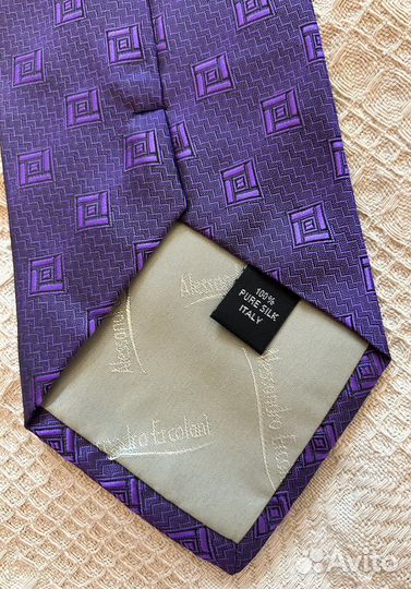 Галстуки шелк Alessandro Ercolani, festind, yorn