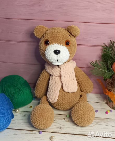 Вязаные игрушки ручной работы