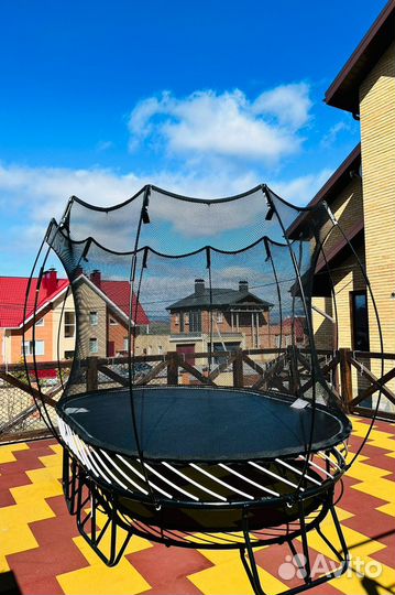 Батут овальный Springfree O77 A с фиксаторами