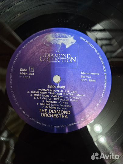 The Diamond Orchestra – Emotions - 28 Instrumental