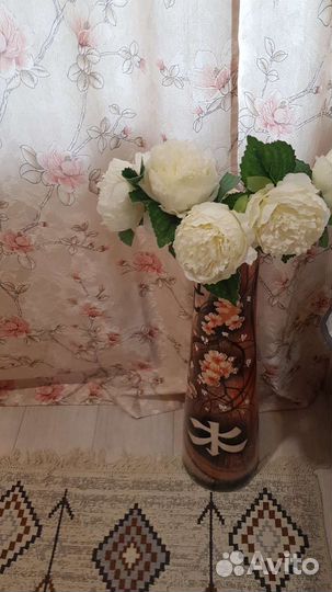 Ваза для цветов напольная