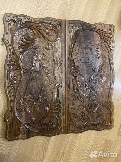 Нарды ручной работы новые