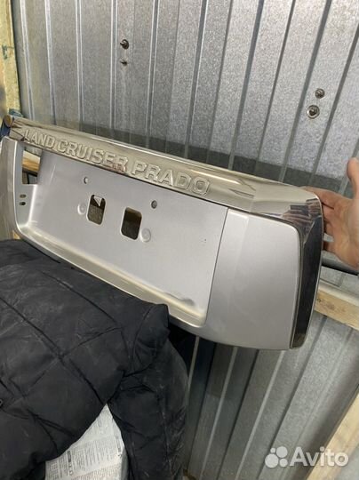 Накладка под номер prado