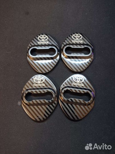 Защитная наклейка на замок Toyota corolla, camry