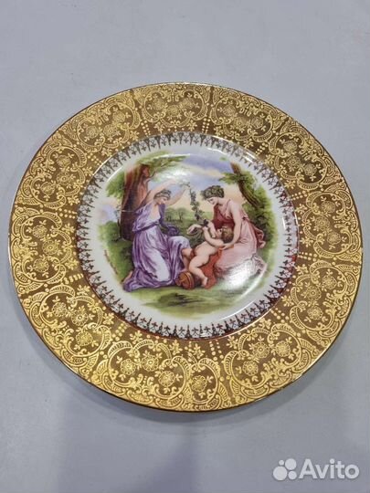 Винтажная тарелка edgewood china warran