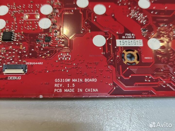 Материнская плата Asus g531gw