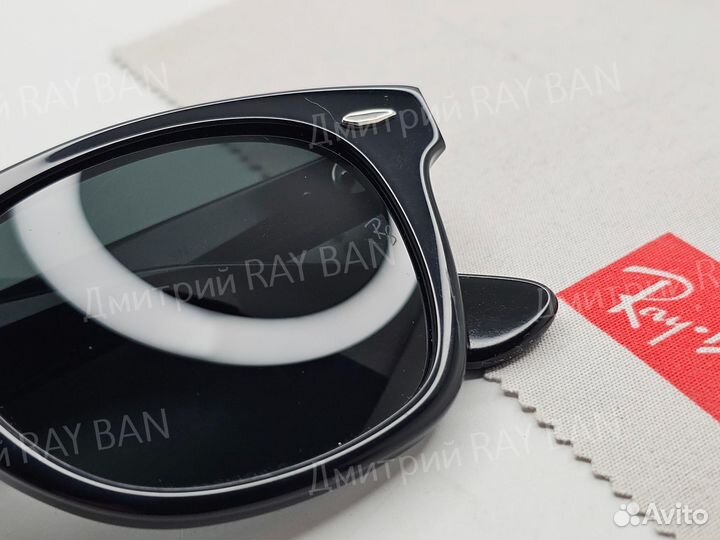 Очки Ray Ban Wayfarer Черное Стекло