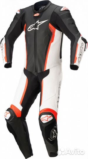 Alpinestars Мотокомбинезон кожаный missile V2 1-PC