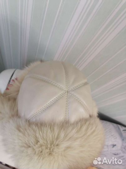 Шапка ушанка женская