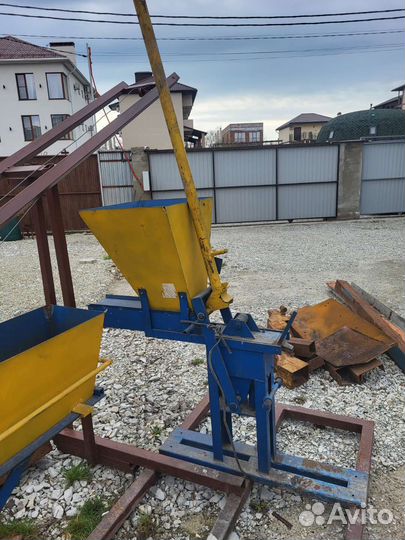 Станок для производства брусчатки, легоблок, блок