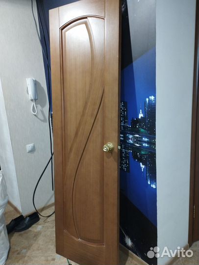 Межкомнатные двери бу 60 см с коробкой