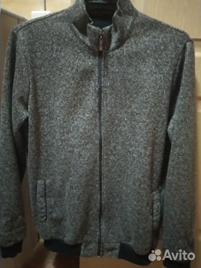Толстовка вязаная мужская р.48