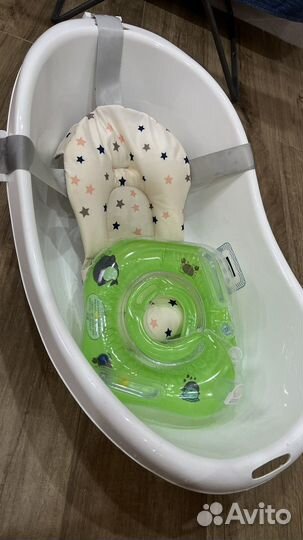 Ванночка для купания с термометром