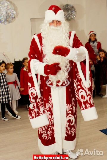 Карнавальный костюм деда мороза и снегурочки