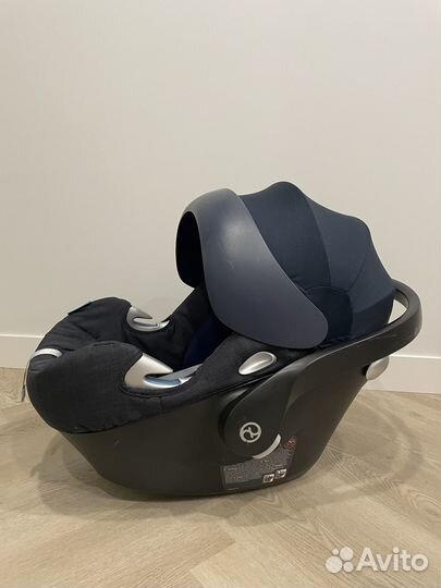 Автолюлька cybex aton q с базой izofix