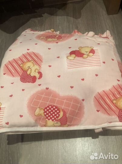 Бортики на детскую кроватку