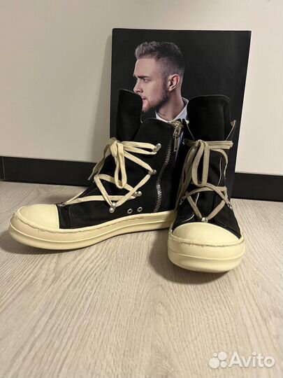 Rick owens ramones high hexagram