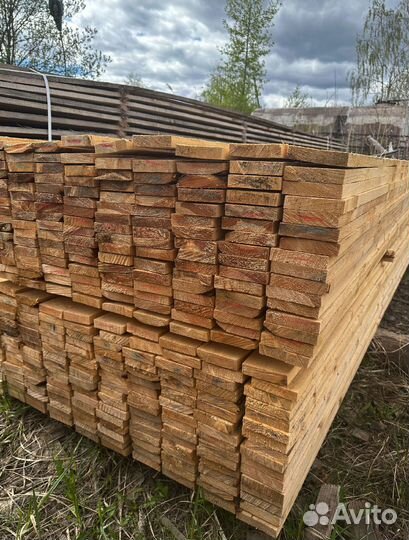 Доска обрезная 50х100х6000