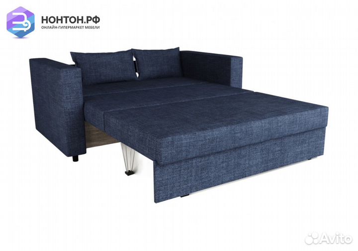 Диван еврокнижка Алекс 1 синий