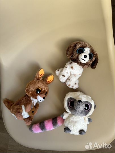 Мягкие игрушки 3 шт