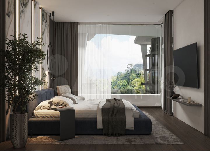 Квартира-студия, 35,7 м² (Таиланд)
