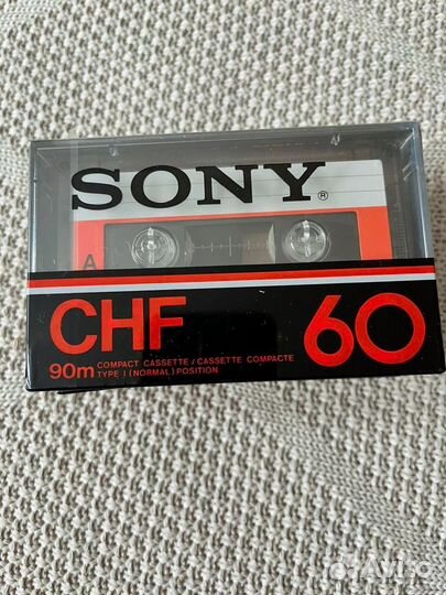 Аудиокассета Sony chf 90
