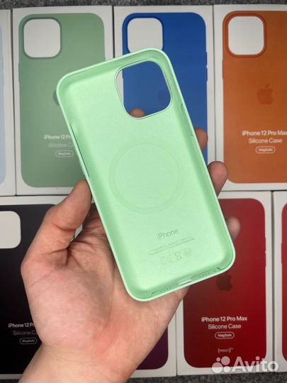 Чехол iPhone 12 pro max silicone magsafe