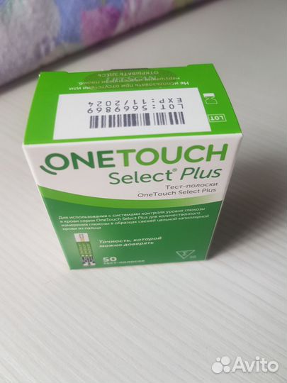 Тест полоски one touch select