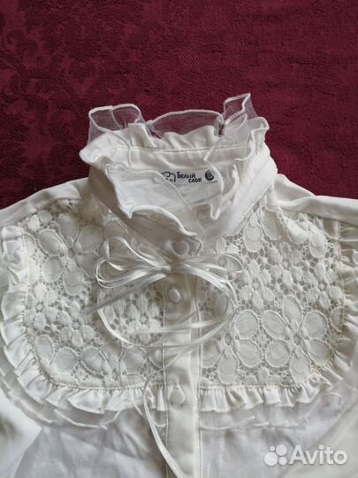 Школьная блузка 140