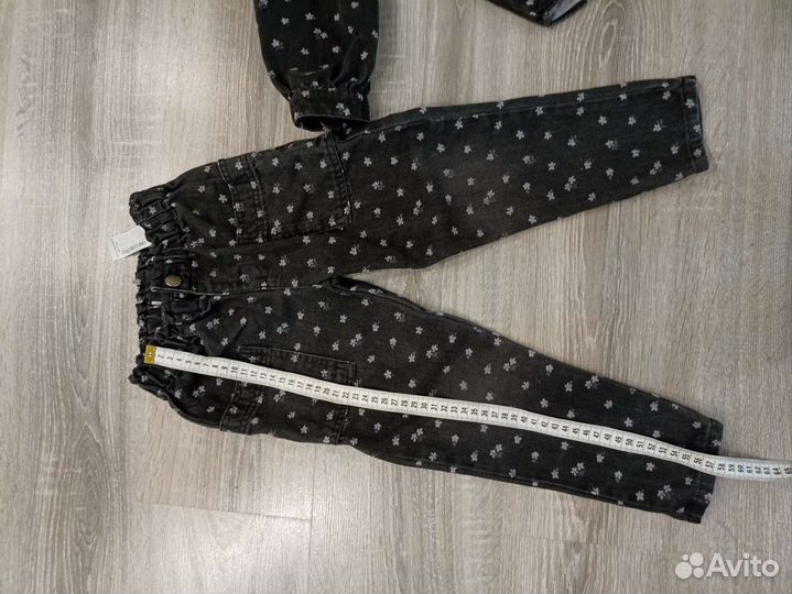 Джинсовка и джинсы для девочки Zara 110