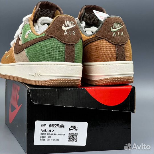 Мужские кроссовки Nike Air Force 1 Voodoo